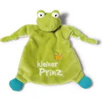 Nici My First NICI Knuffeldoek Kikker kleiner Prinz 25 x 25 cm