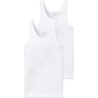 Schiesser Cotton Essentials Heren Onderhemd - Wit - Maat XXL