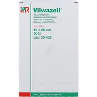 Vliwazell Kom 15x20 Steriel 30 St Compressen