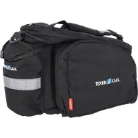 Klickfix Bagagedrager tas Rackpack 2 Plus, 12-16 liter, ca. 900 gram, kleur zwart (1 stuk), artikelnummer 0267RB