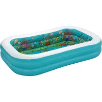 Bestway Zwembad m. Accessoires - 262 x 175 cm - 3D Onderzees Avo - - OneSize - Zwembaden
