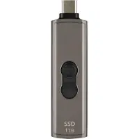 Transcend ESD330C 1 TB Externe SSD harde schijf USB-C 3.2 Gen 2 Grijs-bruin TS1TESD330C