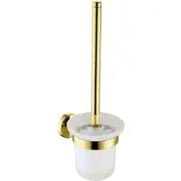 Guido Gusto Wc-borstel mat goud Rond