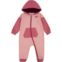 Levi's Unisex Colorblock Coverall Pink Icing Maat: 18M | Pyjama's Outlet | kids | Roze