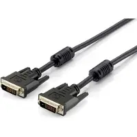 Equip 118932 DVI kabel 1,8 meter DVI-D Zwart
