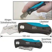Hazet Miniklapmes 2157-2 · Lengte: 100 mm