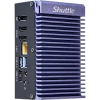 Shuttle Computer Group Shuttle SPCEL12, Barebone-systeem, Edge SPCEL12, J6412, SO-DDR4, turquoise