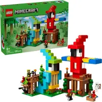 LEGO Minecraft Papegaaienverblijven, Bouwset, Vanaf 8 jaar, Kunststof, 535 onderdelen, 943 gram