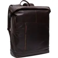 The Chesterfield Brand Liverpool Dagrugzak Leer 45 cm Laptop compartiment bruin
