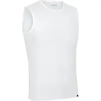 Gripgrab - Ultralight Mesh Mouwloos Base Layer Zomer Fiets Ondershirt Polygiene Zweethemd - Wit - Heren - Maat L