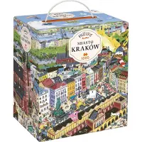 Czuczu Puzzlove, stedenpuzzel Krakau, 1000 stukjes, artikelnummer 92337
