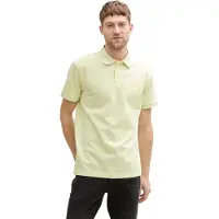 Tom Tailor Shirt pasteelgeel / wit