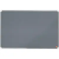 Nobo Premium Plus prikbord vilt 90 x 60 cm grijs