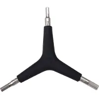 Bbb Cycling Inbussleutelset Fiets ThreeStar - Fietsgereedschap Werkplaats Gereedschap - Inbus 2/2.5/3mm - Zwart - BTL-28