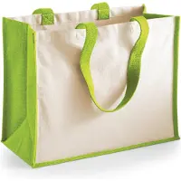 Westford Mill Printers - Cabas de courses (21 litres) (Taille unique) (Vert pomme) - UTBC3348