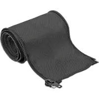 DeLOCK 19218 Kabelslang Polyester Zwart (Ø x l) 35 mm x 1 m 1 stuk(s)