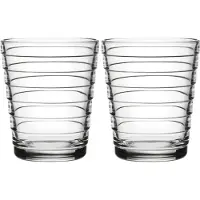 Iittala Waterglas Aino Aalto Helder 220 ml (Set van 2)