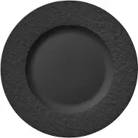 Villeroy & Boch Manufacture Rock bord Ø22 cm zwart