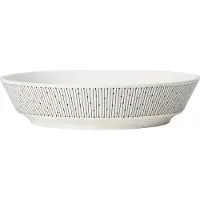 Arabia Mainio Sarastus diep bord Ø23 cm Zwart-wit