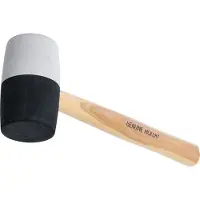 Bgs Rubberhamer Met Zwart/witte Kop