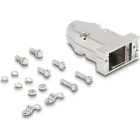 DeLOCK D-Sub Housing for 9 pin male / female with strain relief