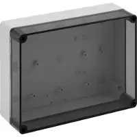 Spelsberg TK PS 2518-8f-t Installatiebehuizing 254 x 180 x 84 Polycarbonaat, Polystereen (EPS) Grijs-wit (RAL 7035) 1 stuk(s)