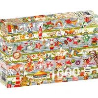 Enjoy Puzzel spel 1000 onderdelen 1 St