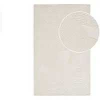 House Nordic Vloerkleed Pune | wol wit 230x160x1 cm vloerkleden | NADUVI