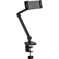 InLine tablet bureaubeugel met klem | tot 12,9 inch | zwart