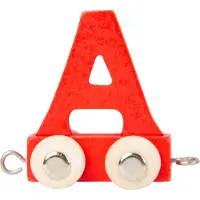 Small Foot Houten Lettertrein Kleur A