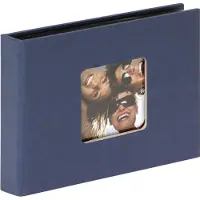 Walther design MA-353-L Fotoalbum (b x h) 17 cm x 12 cm Blauw