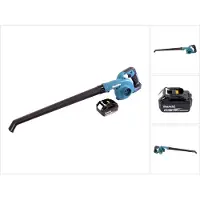 Makita Bladzuiger + bladblazer, DUB 186 G1 Accu bladblazer 18 V + 1x accu 6.0 Ah - zonder lader (Oplaadbare batterij, Bladblazer)