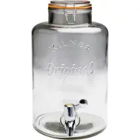 Kilner weckpot met tap 8 liter glas