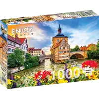 Enjoy Puzzel Old Town Bamberg, Duitsland 1000 stuks 1 St