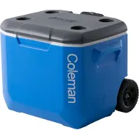 Coleman 60QT Performance Koelbox - Wielen - 56 Liter - Blauw