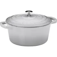 kela Braadpan Calido met Deksel Rond Grijs 3,8L