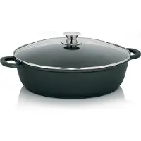 kela Serveerpan Kerros Zwart 7L