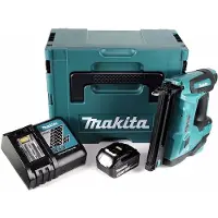 Makita DBN 500 RT1J accu-spijkermachine 18 V 15-50 mm + 1x accu 5,0 Ah + oplader + Makpac