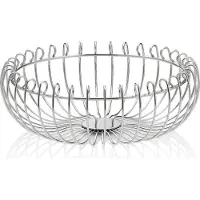 kela Fruitmand Jori Zilver 30 cm