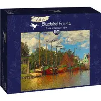Bluebird Puzzle legpuzzel Claude Monet - Boats at Zaandam 1000 stukjes.