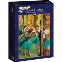Bluebird Puzzle Edgar Degas - Dancers Pink and Green, 1890 (1000) - Legpuzzel