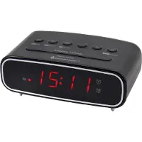 Soundmaster UR111SW – FM‑PLL Wekkerradio met Dubbel Alarm