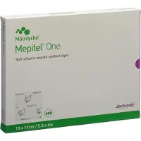 Mölnlycke Mepitel One Wondcontactlaag 13x15cm 5 St Compressen