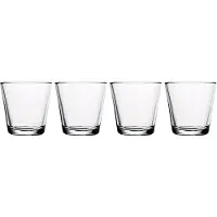 Iittala Kartio Drinkglazen Doorzichtig Pak Van 4 - Drinkglazen Glas Clear - 1015388