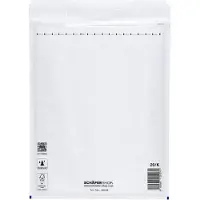 Schäfer Shop Pure Luchtkussenenveloppen,350 x 470 mm, wit, 50 stuks