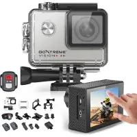 Easypix GoXtreme Vision+ (30p, WiFi), Action Cam, Zwart, Zilver