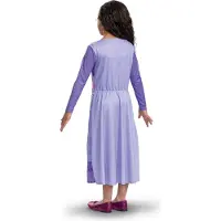 Disguise DISNEY - WISH, Asha jurk Deluxe, Maat XS (3T-4T jaar), Meisjes