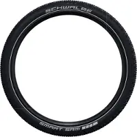 Schwalbe Smart Sam 27,5'' Tubetype Rigid Double Defense Race Guard Addix E-Bike E-50 Black Reflex || Maat: 2.60