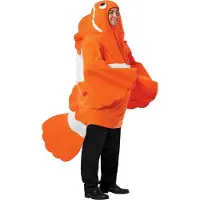 Vegaoo Clown Vis kostuum voor volwassen - Verkleedkleding - One size