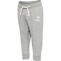Hummel Broek 'Apple' grijs gemêleerd / wolwit